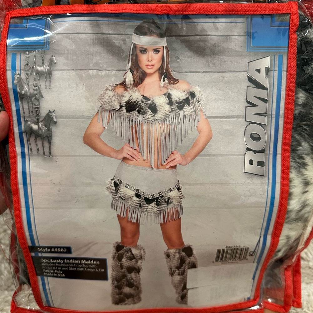 Roma Indian costume